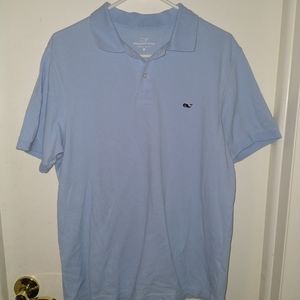 Men's Vineyard Vines polo, pale blue